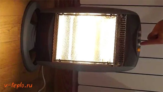 Галогеновые лампы для обогрева