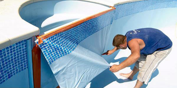 Пленка для бассейна: цены на голубую пленку и технология монтажа своими руками