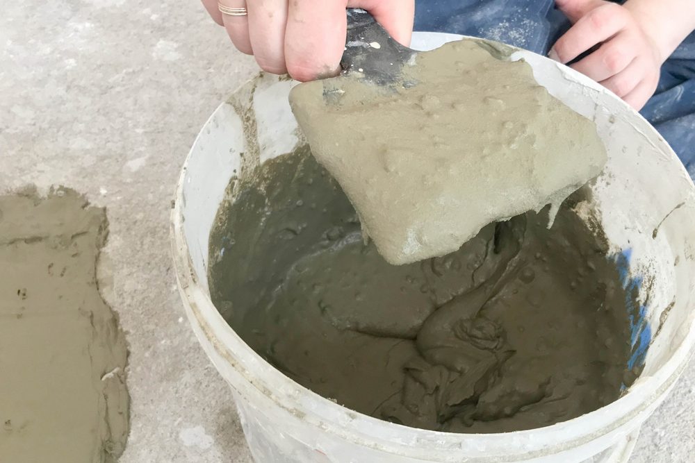 Расчет расхода цементной смеси для стяжки пола